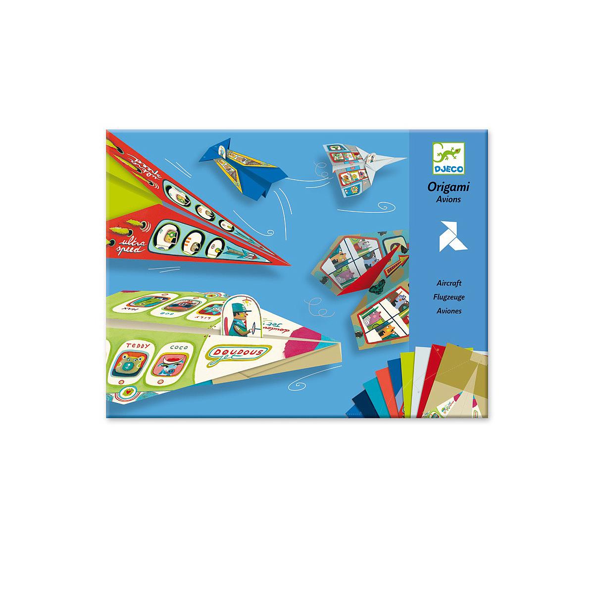 Papier Origamis AVIONS Djeco