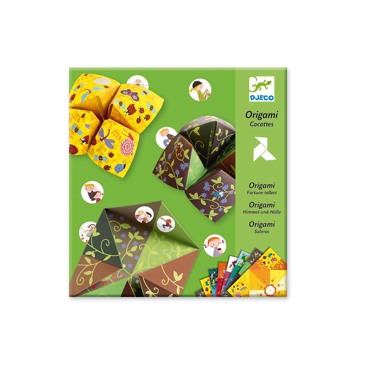 Papier Origamis COCOTTES À GAGES - ANIMAUX Djeco