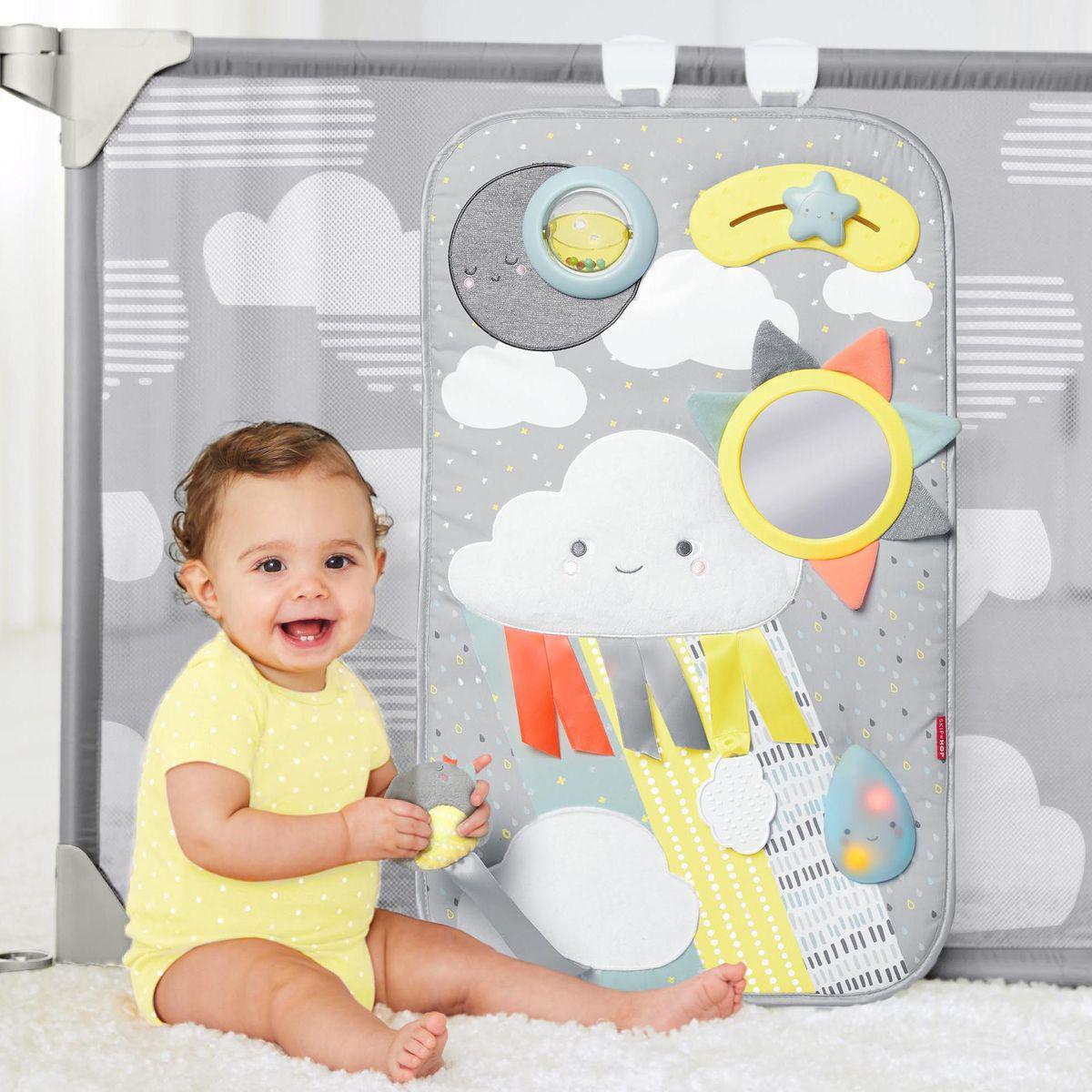 Parc de jeux convertible CLOUDS Skip Hop Grey