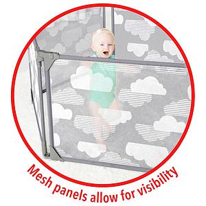 Parc de jeux convertible CLOUDS Skip Hop Grey