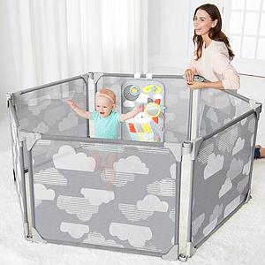 Parc de jeux convertible CLOUDS Skip Hop Grey