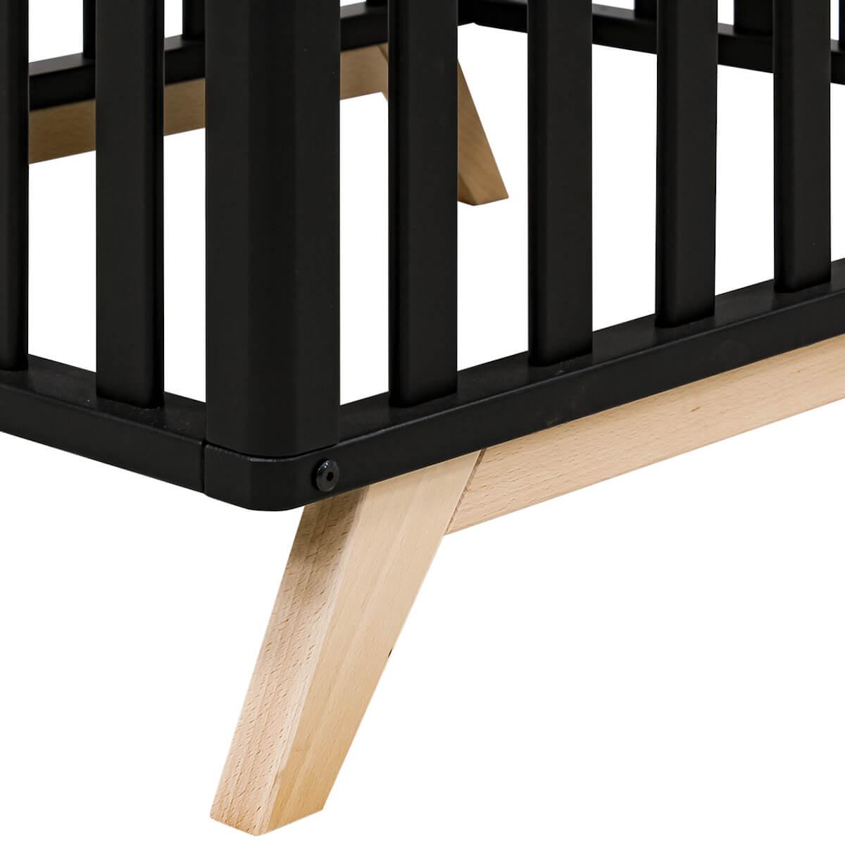 Parc LYNN Bopita Noir Mat-Naturel