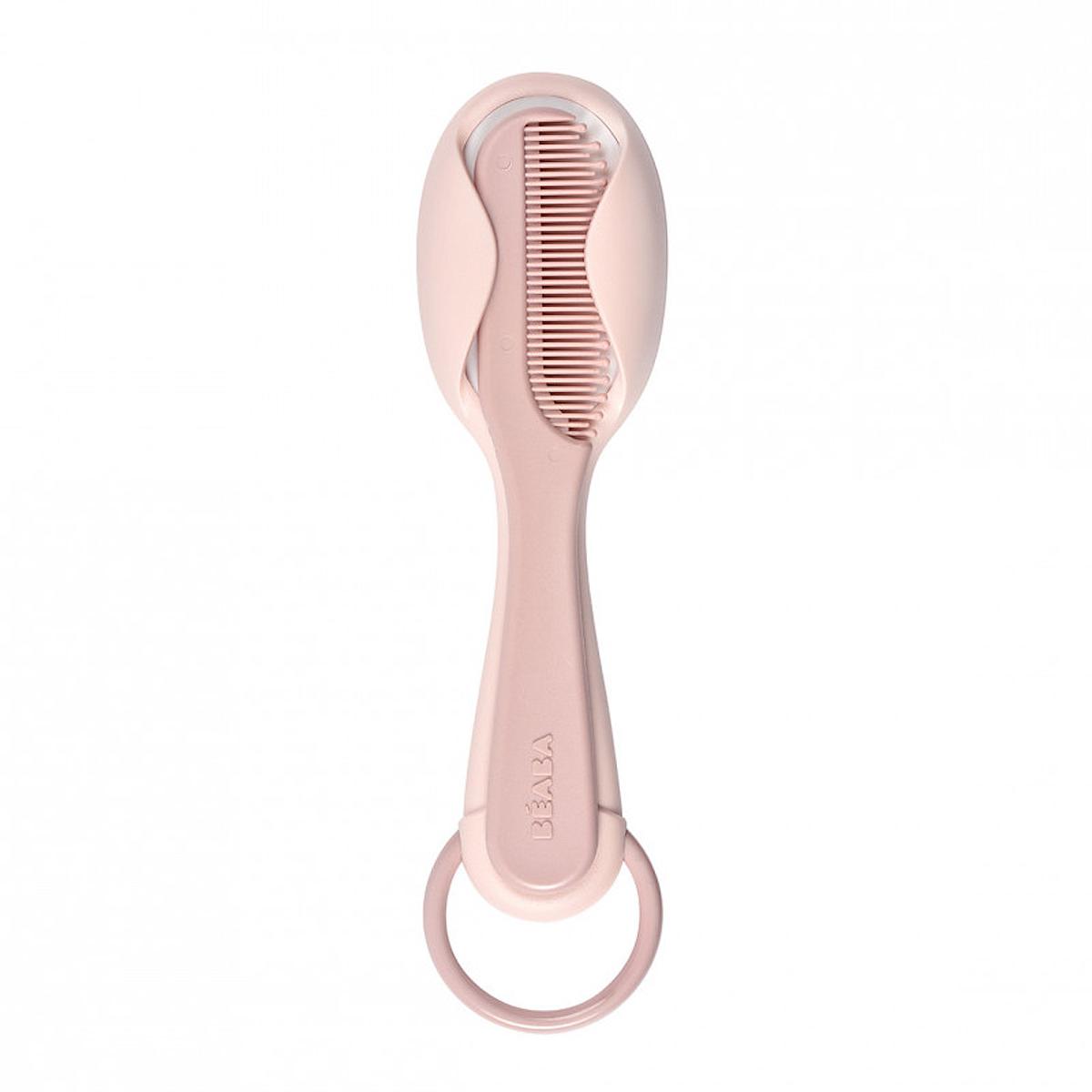 Peigne-brosse Beaba Old Pink