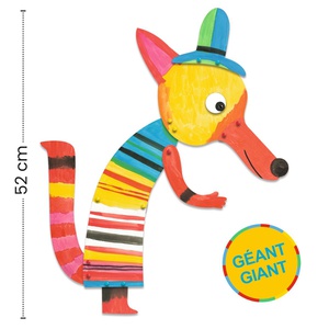 Peinture LA FAMILLE RENARD Djeco
