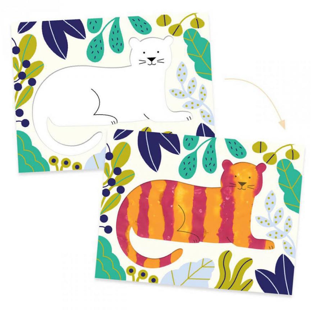 Peinture pour les petits Barbouille et beau Djeco