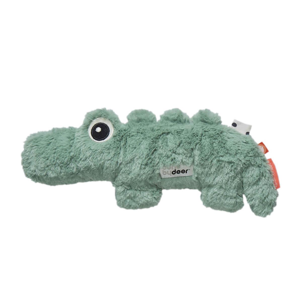 Peluche 27x17cm CROCO Done by Deer green