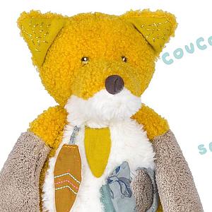Peluche activités renard d'activités LE VOYAGE D'OLGA Moulin Roty