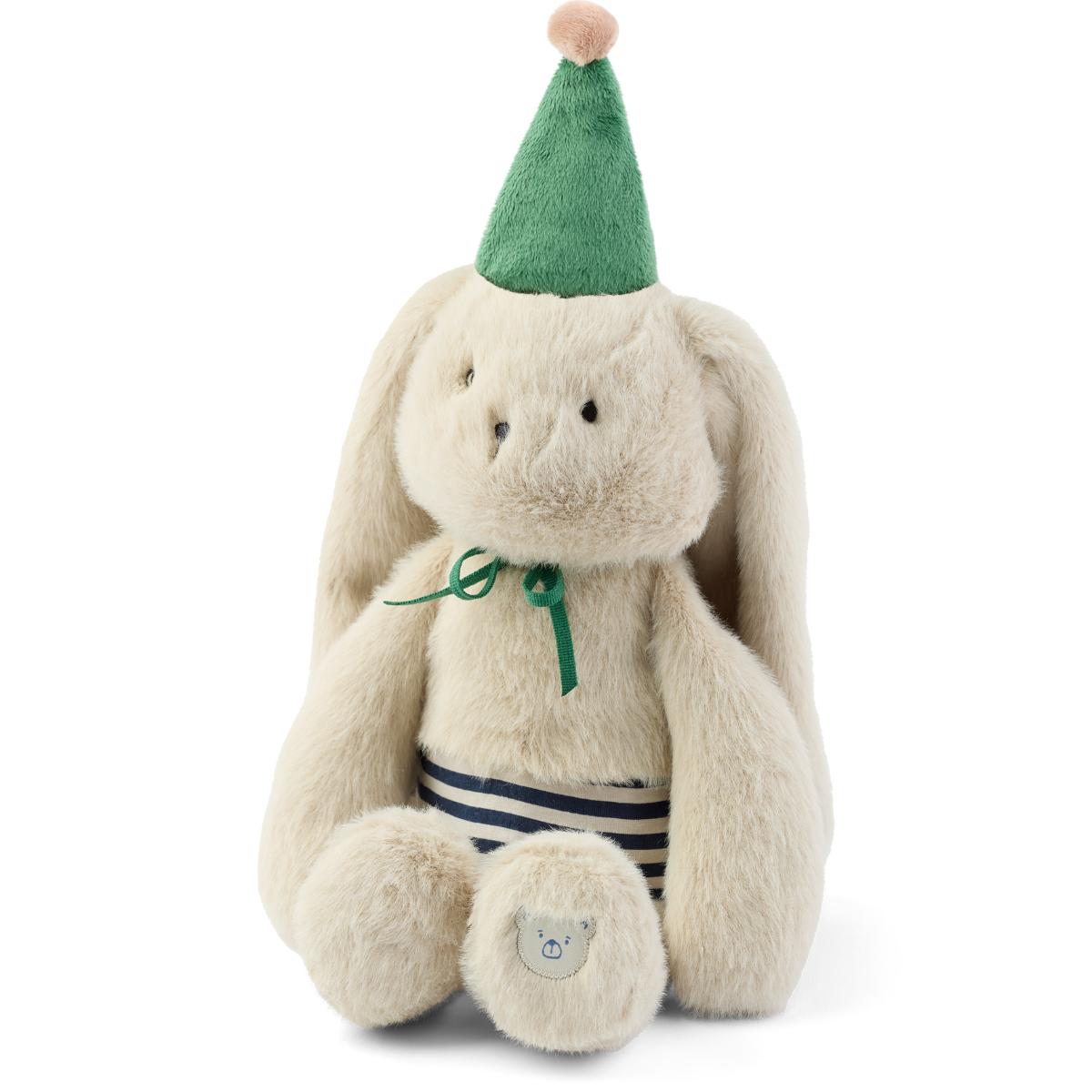 Peluche BERTRAND RABBIT Celebration Liewood mist blue stripe mix