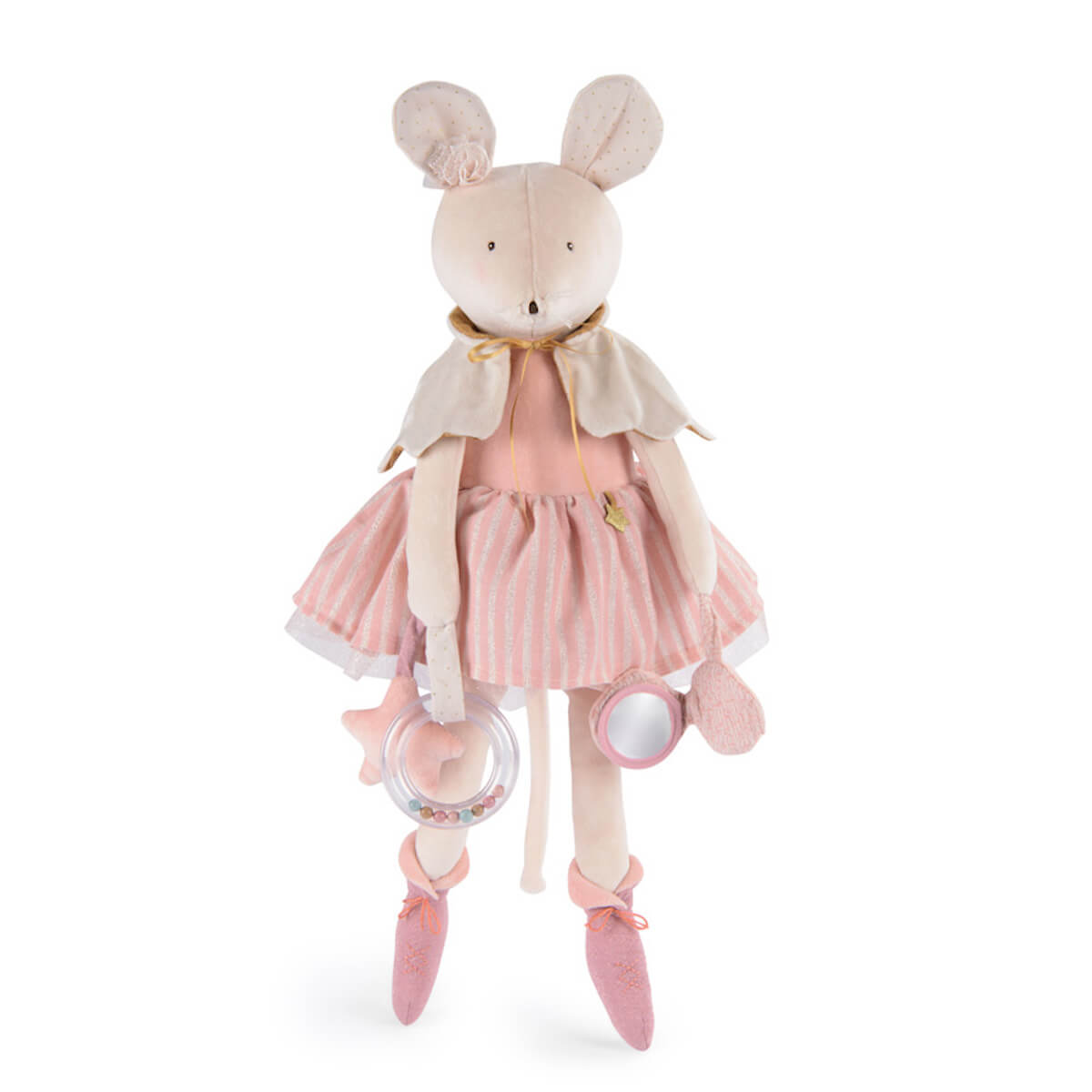 Peluche d’activitées souris LA PETITE ECOLE DE DANSE Moulin Roty