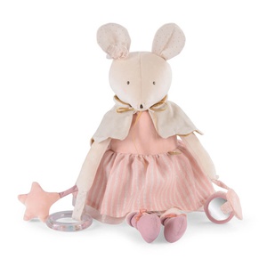 Peluche d’activitées souris LA PETITE ECOLE DE DANSE Moulin Roty