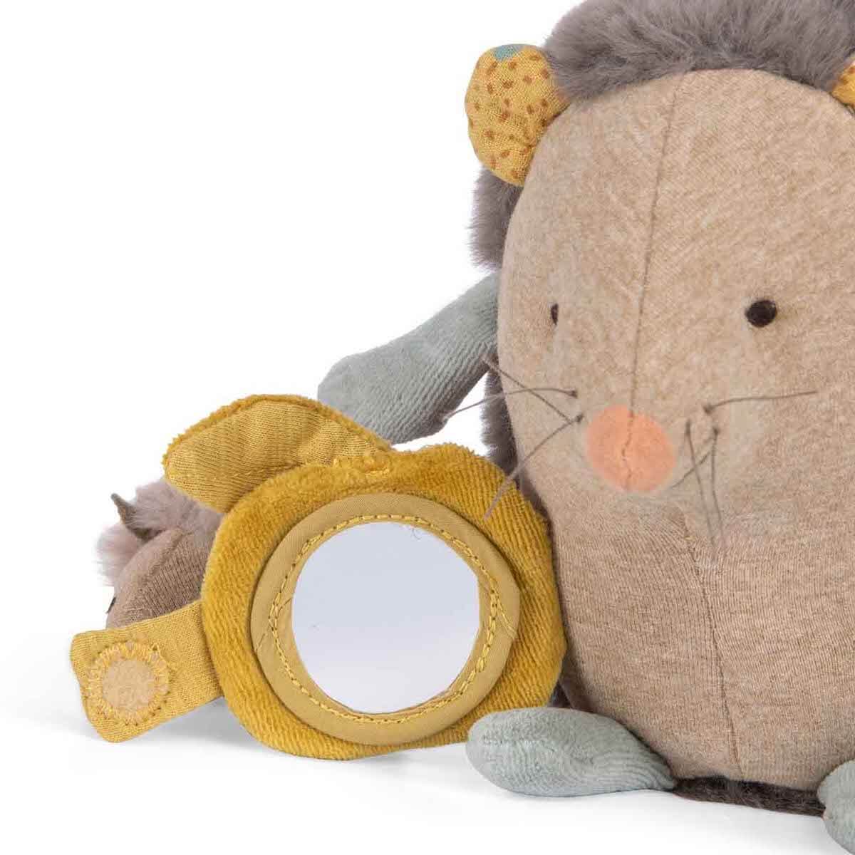 Peluche d'activités à suspendre hérisson TROIS PETITS LAPINS Moulin Roty