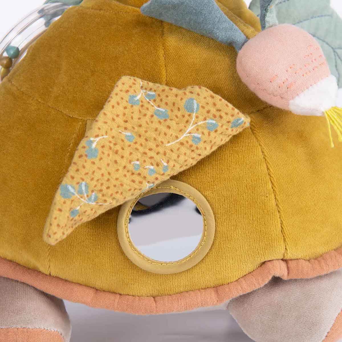 Peluche d'activités Grande tortue TROIS PETITS LAPINS Moulin Roty