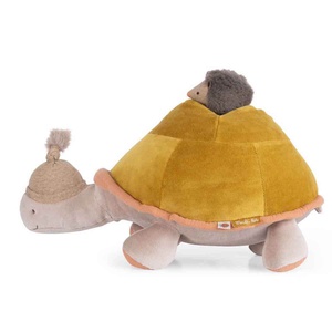 Peluche d'activités Grande tortue TROIS PETITS LAPINS Moulin Roty