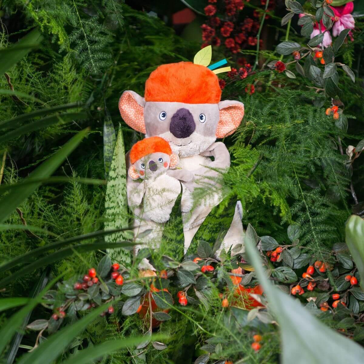 Peluche d'activités Koala Koco DANS LA JUNGLE Moulin Roty