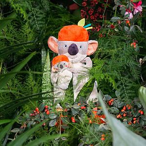 Peluche d'activités Koala Koco DANS LA JUNGLE Moulin Roty
