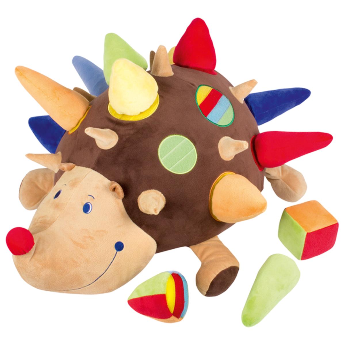 Peluche d'activités Oscar le hérisson Beleduc