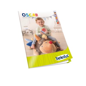 Peluche d'activités Oscar le hérisson Beleduc