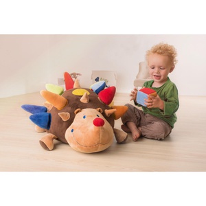 Peluche d'activités Oscar le hérisson Beleduc