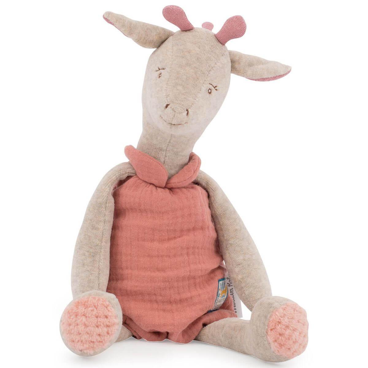 Peluche girafe Bibiscus SOUS MON BAOBAB Moulin Roty