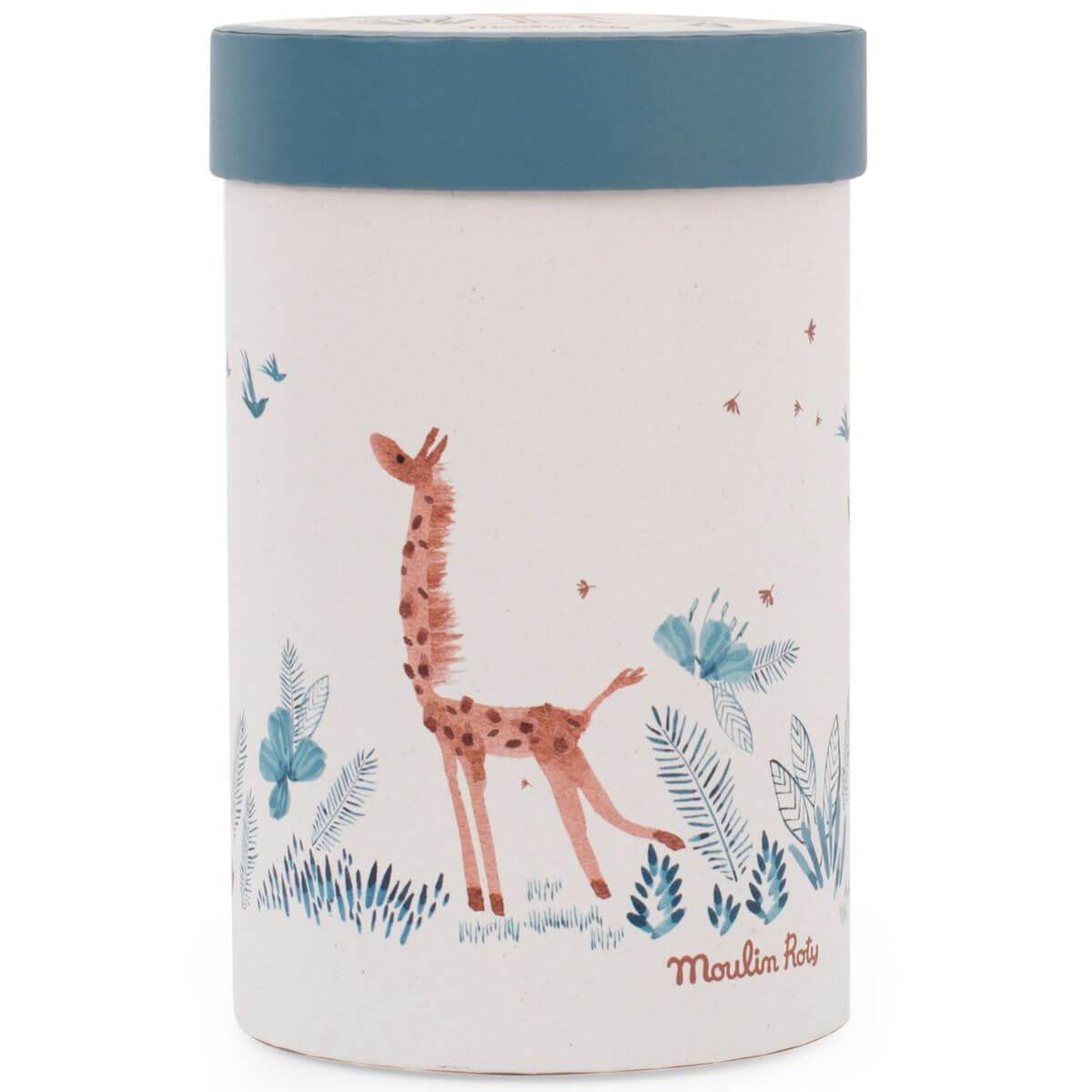 Peluche girafe Bibiscus SOUS MON BAOBAB Moulin Roty