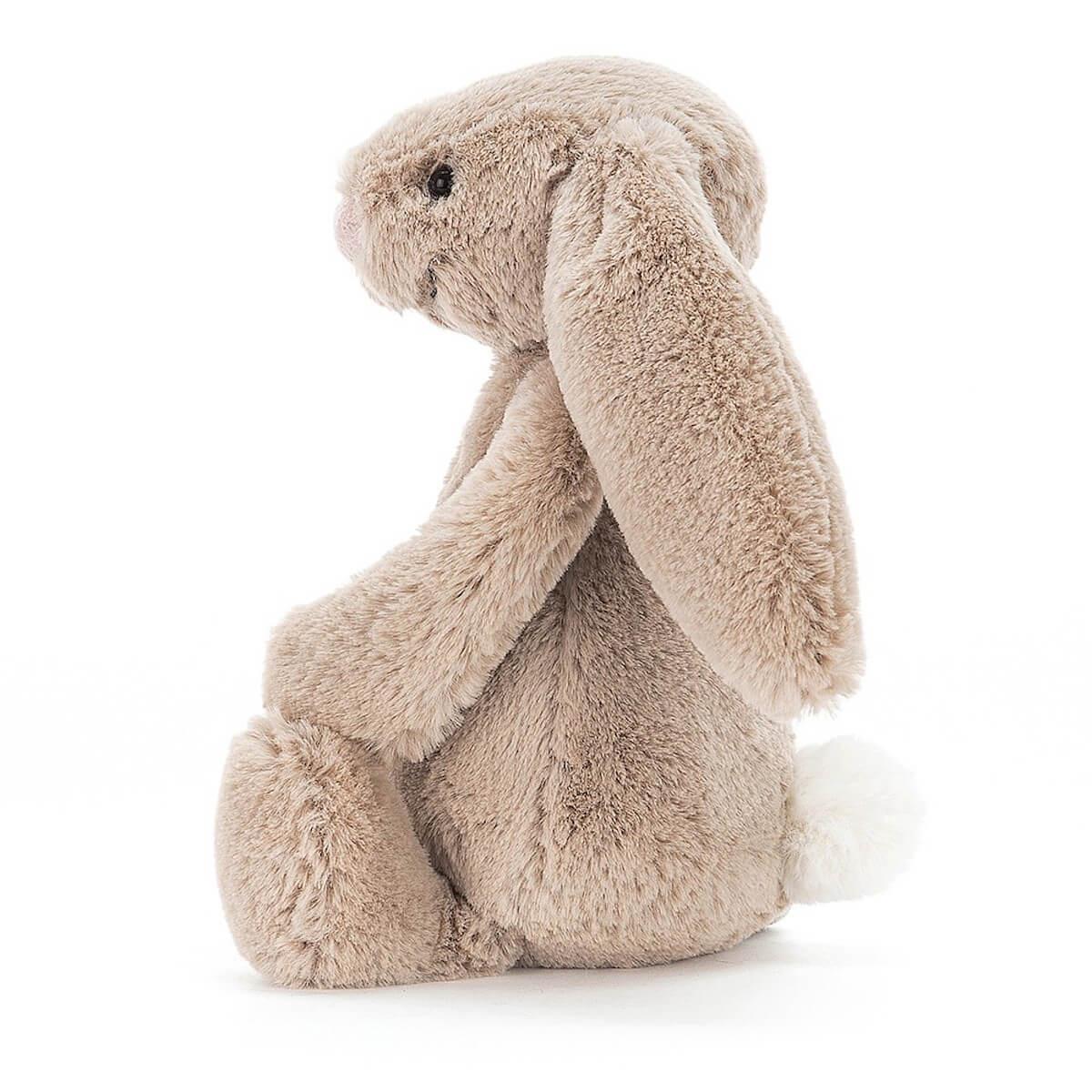 Peluche lapin 18cm BASHFUL Jellycat beige