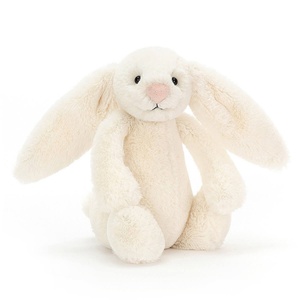 Peluche lapin 18cm BASHFUL Jellycat Cream