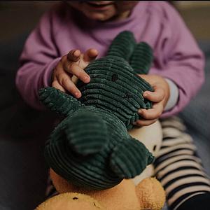 Peluche lapin 23cm MIFFY SITTING Bon Ton Toys Corduroy Offwhite