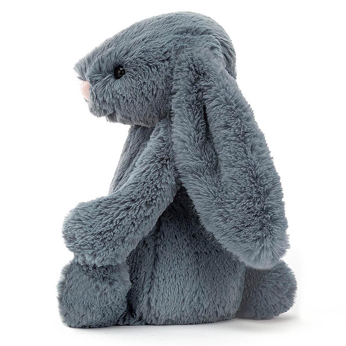 Peluche lapin 31cm BASHFUL Jellycat Dusky Blue