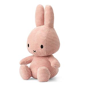 Peluche lapin 33cm MIFFY SITTING Bon Ton Toys Corduroy Pink