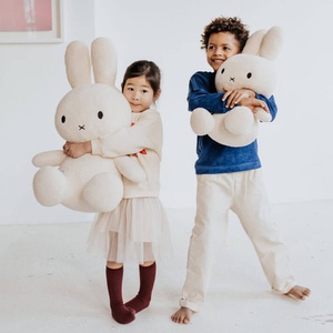 Peluche lapin 50cm MIFFY SITTING Bon Ton Toys Terry cream