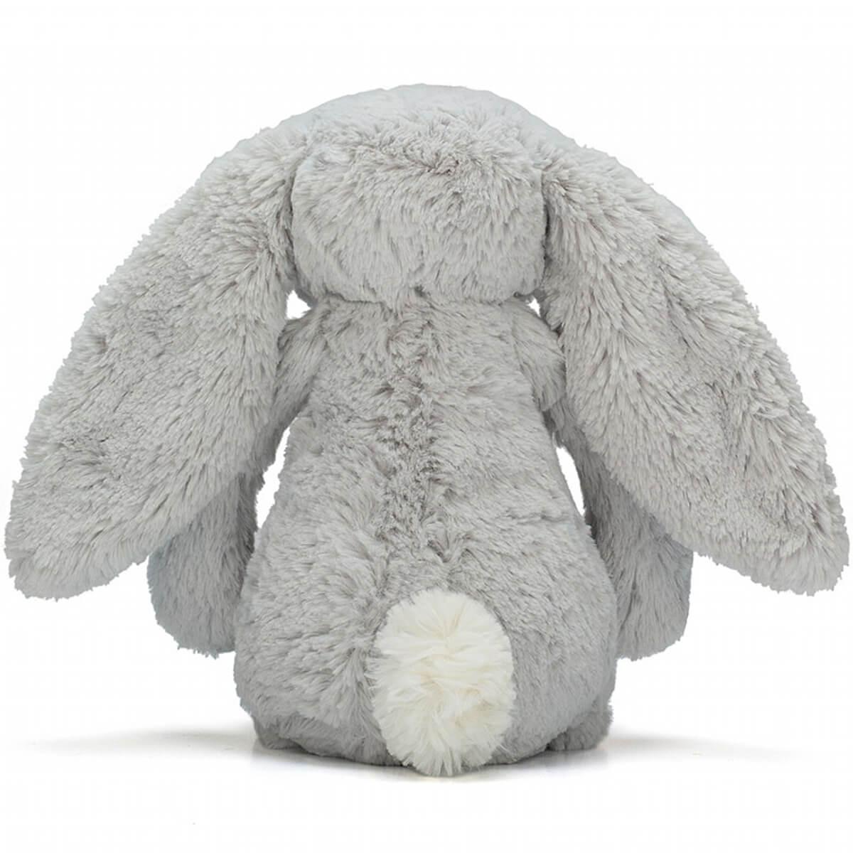 Peluche lapin 67cm BASHFUL Jellycat silver