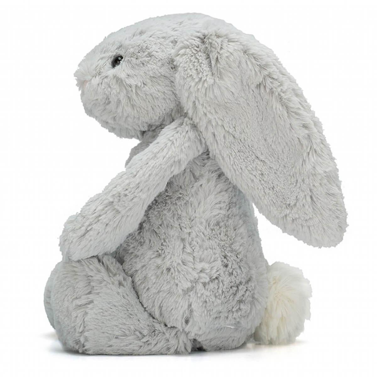 Peluche lapin 67cm BASHFUL Jellycat silver