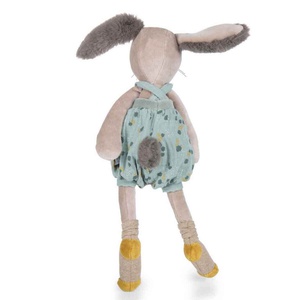 Peluche lapin TROIS PETITS LAPINS Moulin Roty sauge