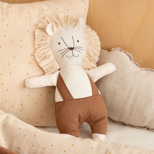 Peluche lion GARDENER Nobodinoz