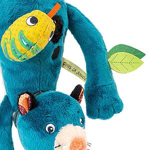 Peluche musical à suspendre panthère Zimba DANS LA JUNGLE Moulin Roty