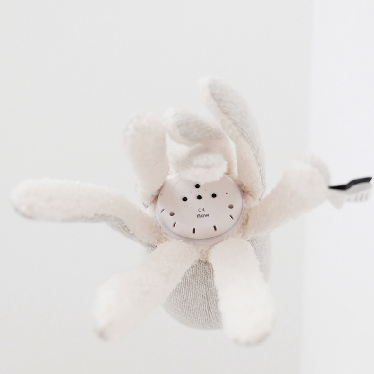 Peluche musicale Bluetooth speaker OLLY Flow Amsterdam gris