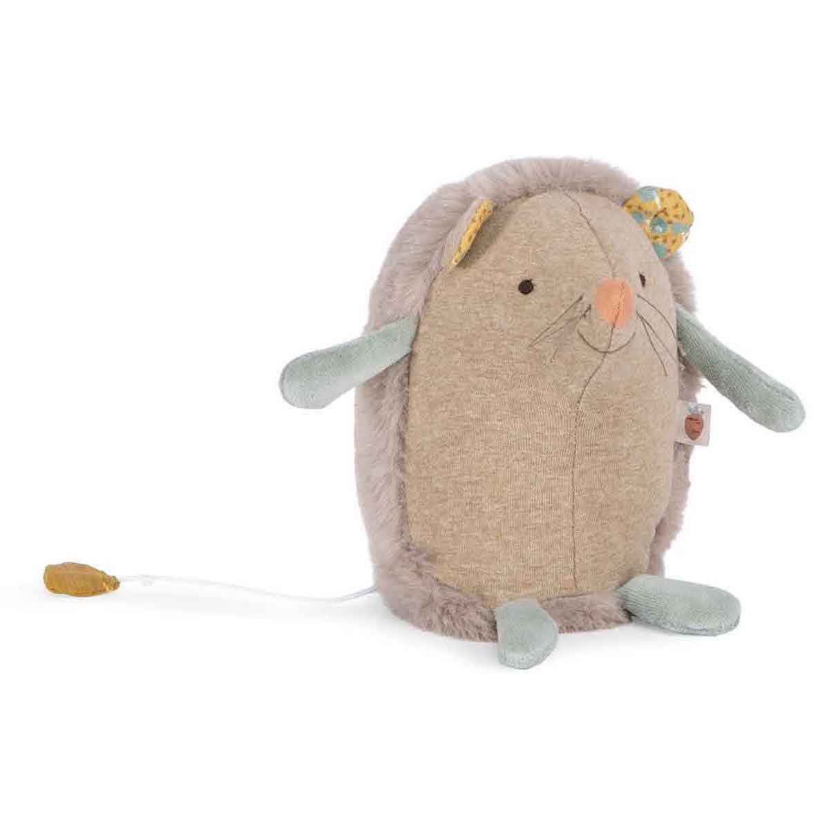 Peluche musicale hérisson TROIS PETITS LAPINS Moulin Roty