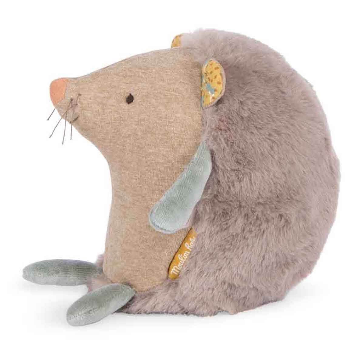 Peluche musicale hérisson TROIS PETITS LAPINS Moulin Roty