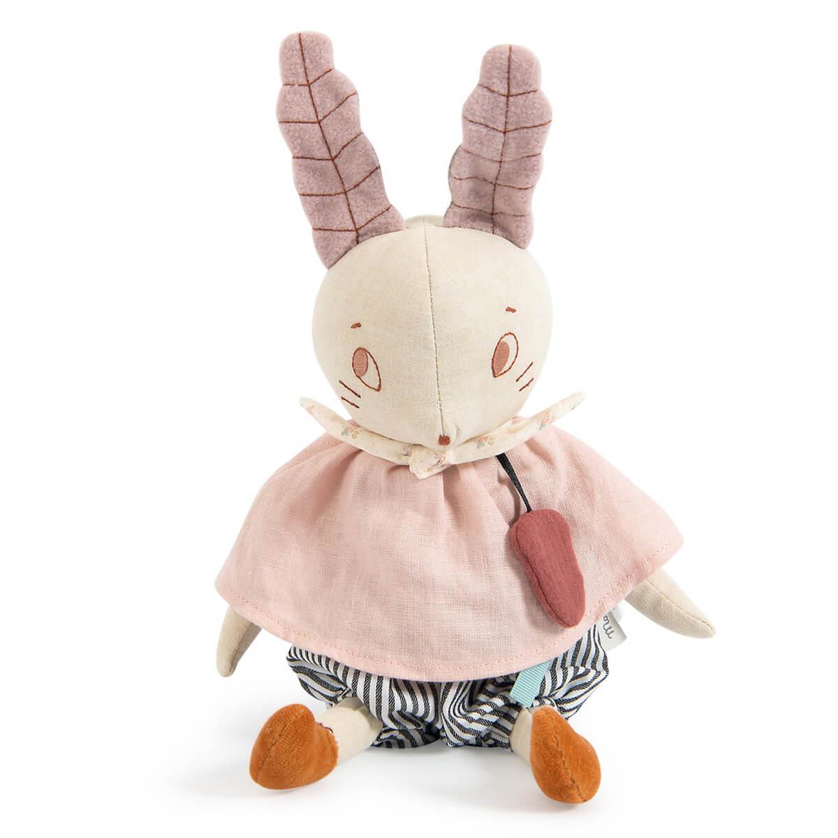Peluche musicale lapin APRÈS LA PLUIE Moulin Roty