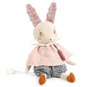Peluche musicale lapin APRÈS LA PLUIE Moulin Roty