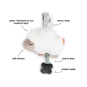 Peluche musicale Sheepy Done by deer Sand