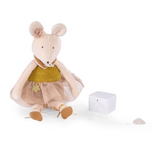 Peluche musicale Souris LA PETITE ÉCOLE DE DANSE Moulin Roty