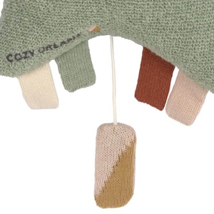 Peluche musicale tricotée Laessig étoile verte