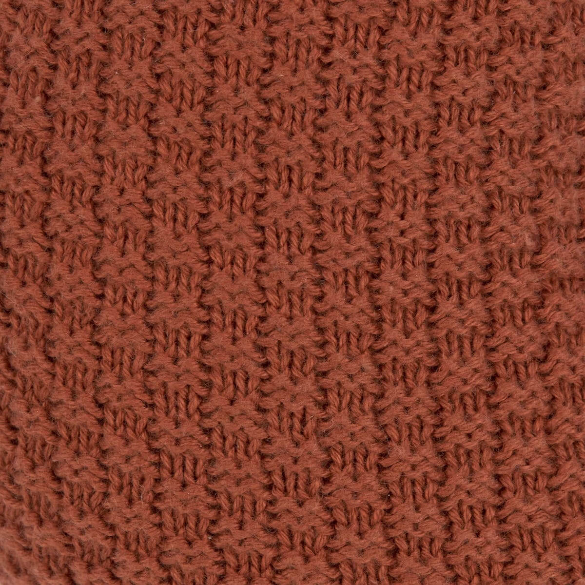 Peluche musicale tricotée Laessig Lune rouge rouille