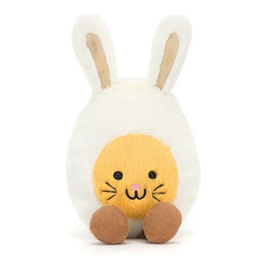 Peluche oeuf 14cm AMUSEABLES Bunny Egg Jellycat