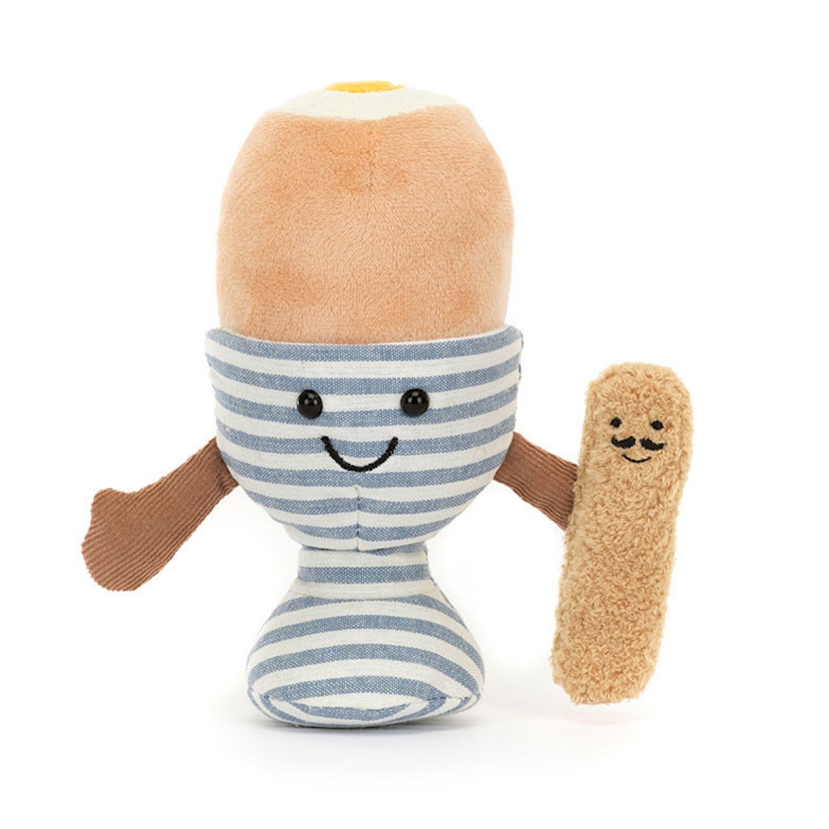 Peluche oeuf 16cm AMUSEABLES Boiled Egg & Soldier Jellycat