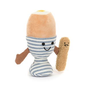 Peluche oeuf 16cm AMUSEABLES Boiled Egg & Soldier Jellycat