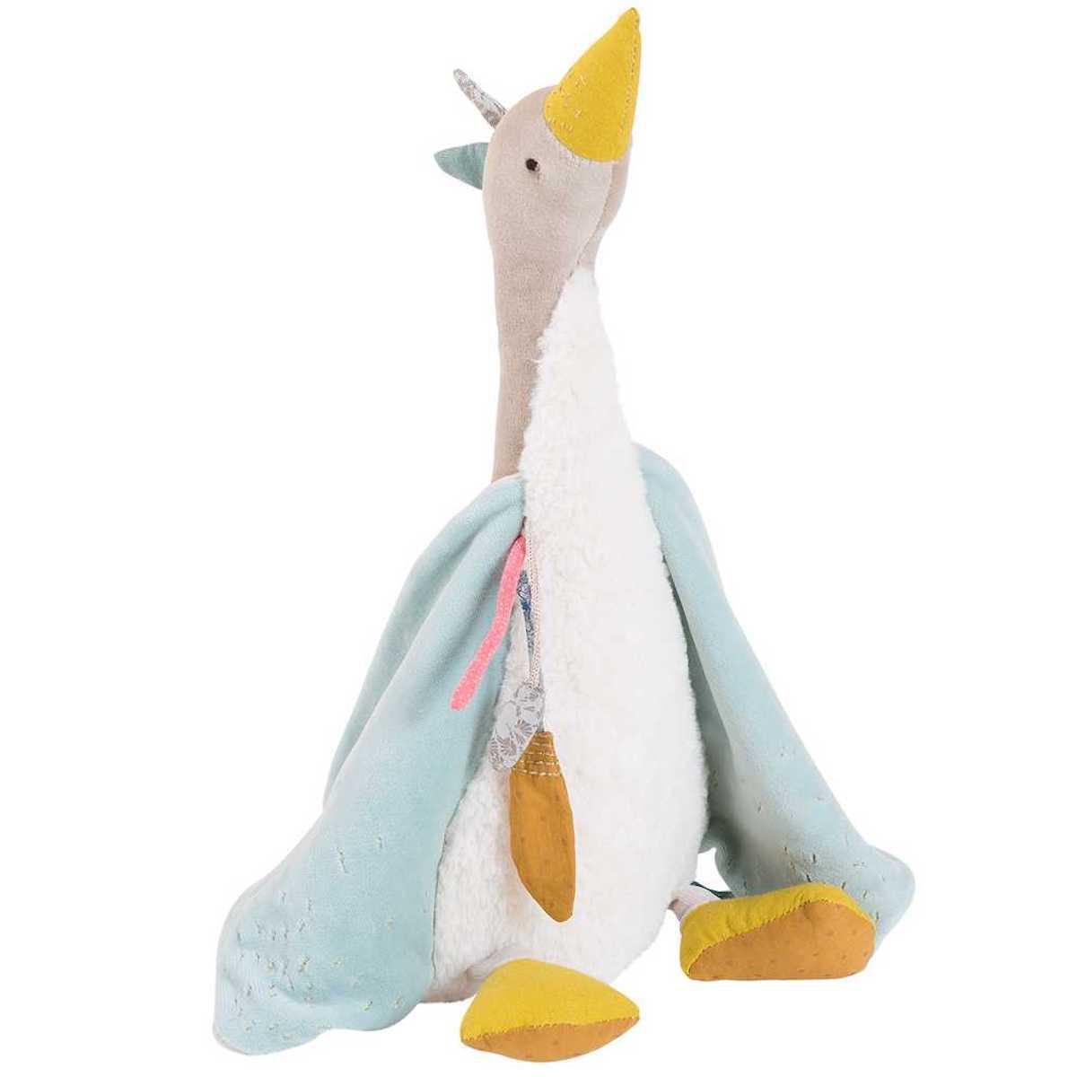 Peluche oie grand LE VOYAGE D'OLGA Moulin Roty 