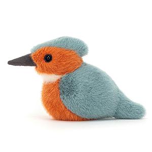 Peluche oiseau 10cm BIRDLING Jellycat martin-pêcheur
