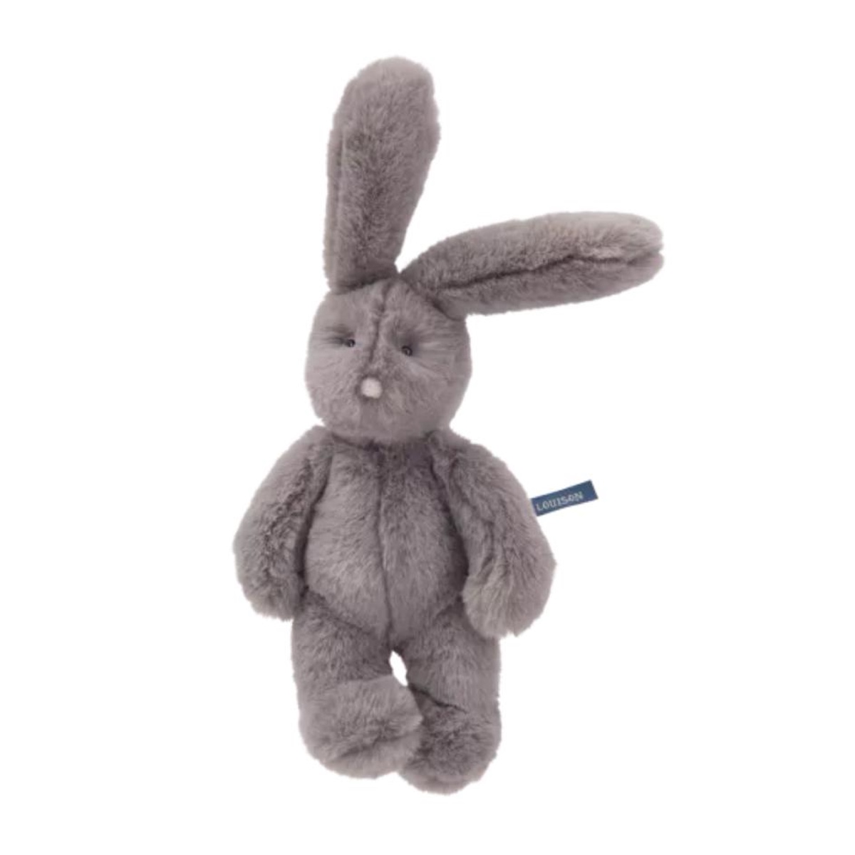 Peluche Petit lapin ARTHUR & LOUISON Moulin Roty gris